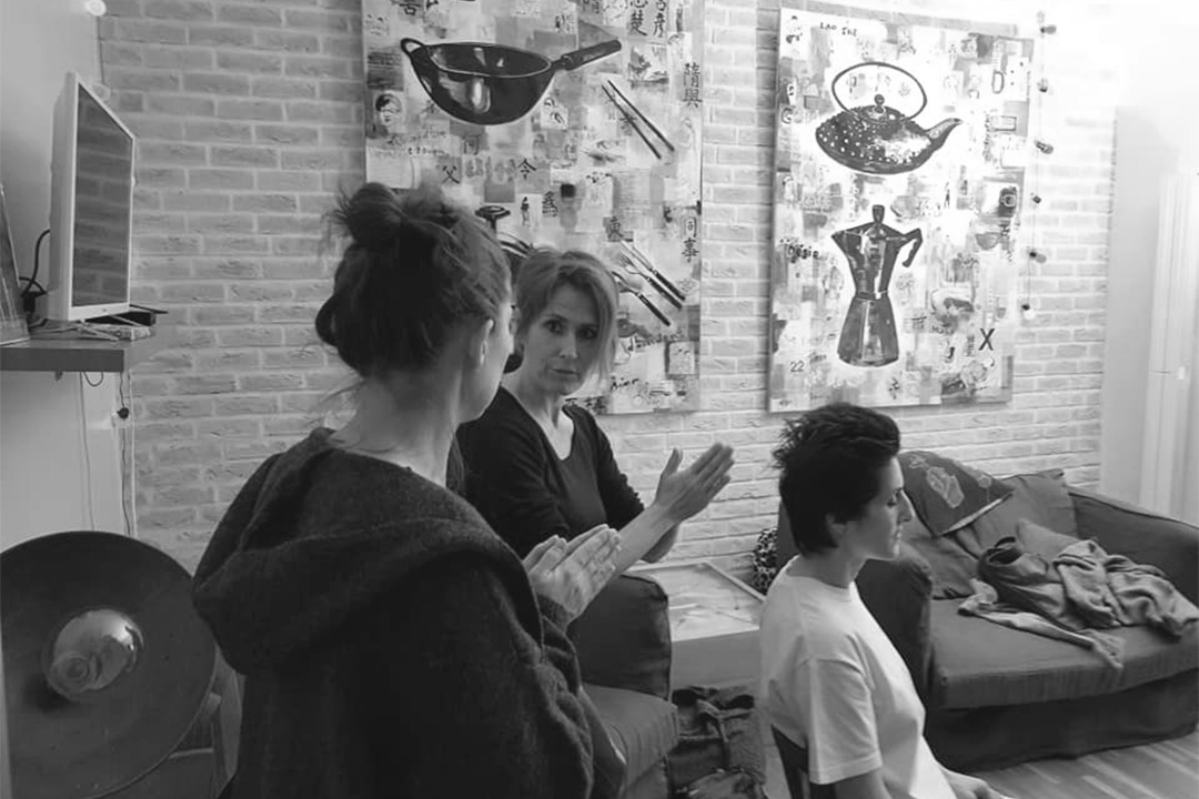 Visuel formation en réflexologie crânienne avec Cécilie Briens, accompagnement et apprentissage du soin crânien.